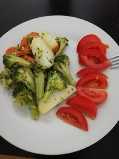 Una foto de Verduras salteadas