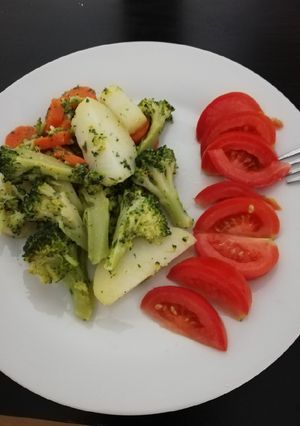 Una foto de Verduras salteadas