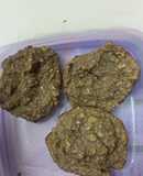 Galletitas saludables de avena y banana