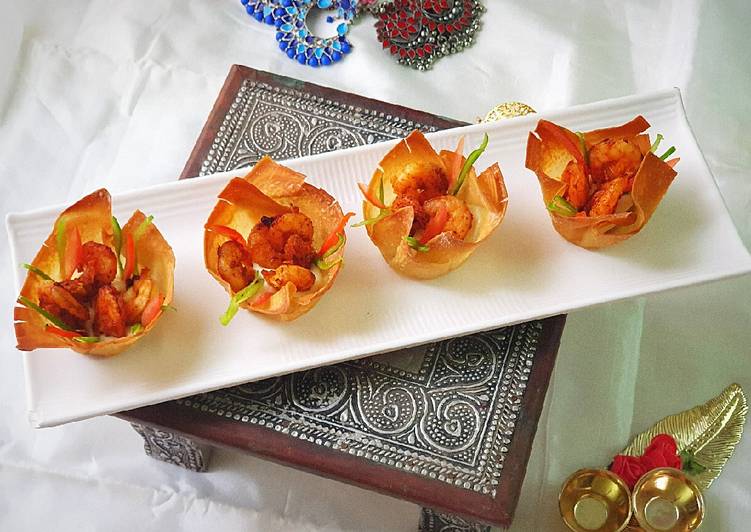 Recipe of Perfect Lime shrimp cups