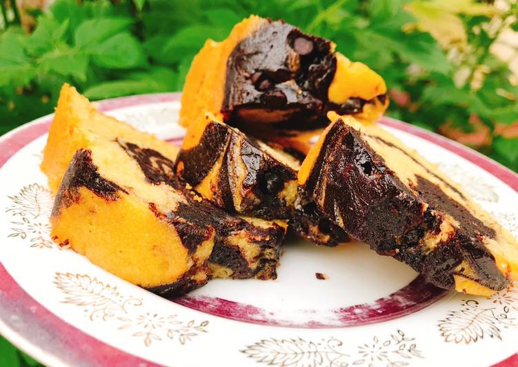 Cake Marmer choco chip