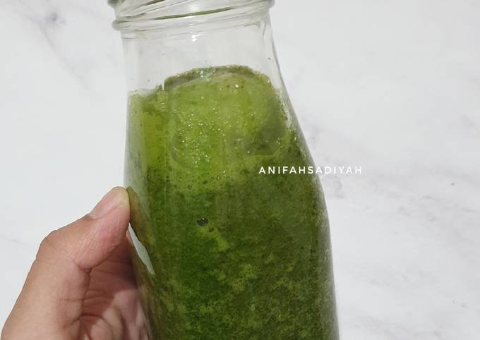 Langkah Mudah untuk Membuat GREEN SMOOTHIE - 4 Anti Gagal