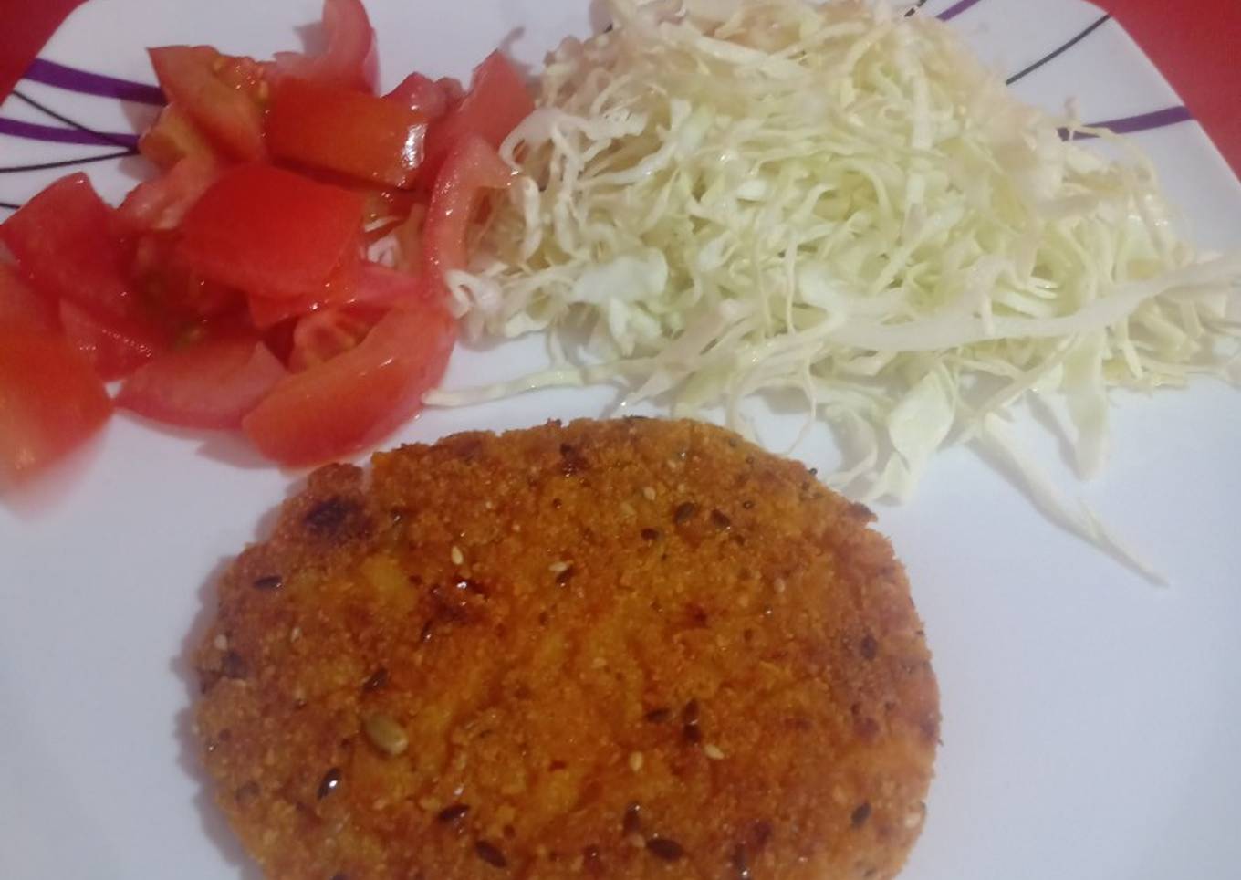 Medallones de arroz y cabutia súper sanos (apto vegano)