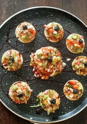 A picture of Mix fruit salsa.