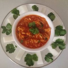 A picture of Radish & tamarind chutney (mulli ki khatti Meethi chutney).
