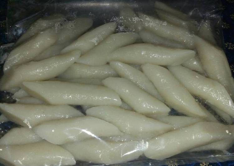 Adonan kue beras garaetteok (tteokbokki) korean