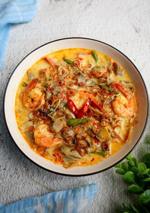 Foto resep Lodeh Jantung Pisang