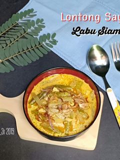 Foto resep Lontong Sayur Labu Siam