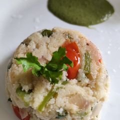 A picture of Vegetable kichadi.