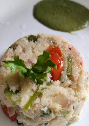 A picture of Vegetable kichadi.