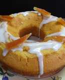 Rosca cítrica con glaseado de lima