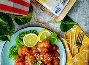 Gambar Ayam Popcorn Sambal Masam Manis