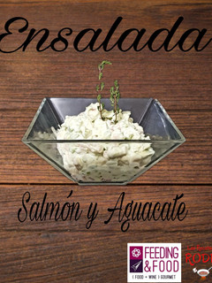 Una foto de Ensaladilla de Salmón y Aguacate