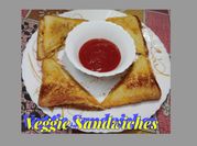 A picture of paneer sandwich