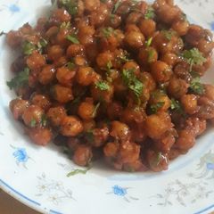 A picture of Chilli Chana.