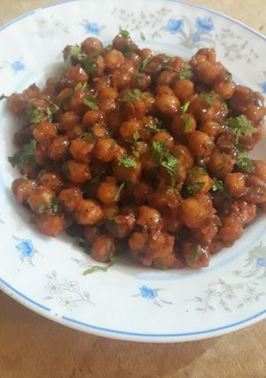 A picture of Chilli Chana.