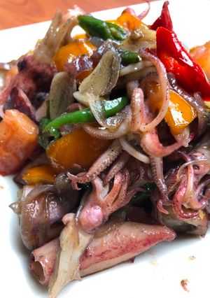 Foto resep Sambel cumi asin