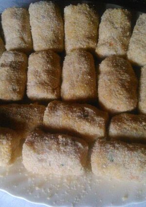 Una foto de Croquetas de papa y quinoa