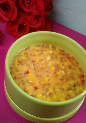 Foto resep Bubur Jagung Khas