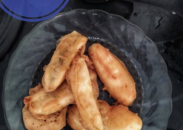 Pisang Goreng Krispi Kriuk