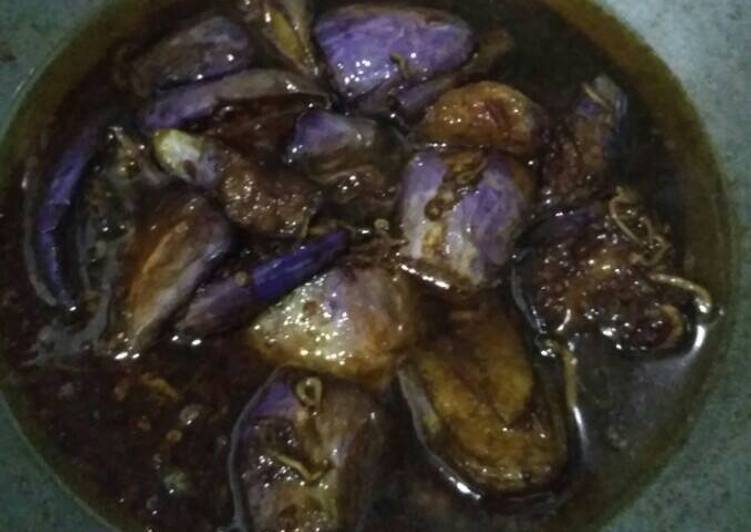 Terong ungu bumbu kecap