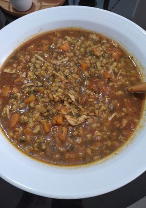 عکسی از دستور سوپ‌جو😋
