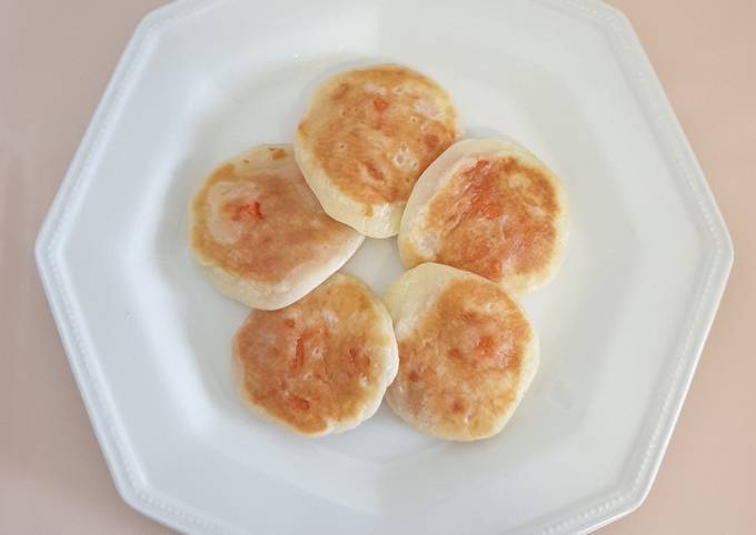 Sweet potato mochi pancake