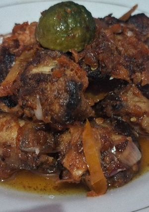 Foto resep Plecing iwak pe (ikan Pari)
