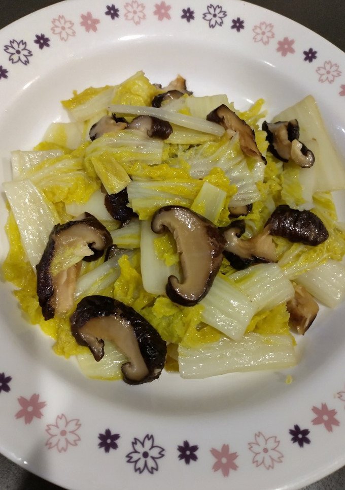 菇香娃娃菜（方便素）（簡單料理） 的食譜成品照片