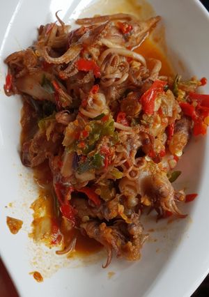 Foto resep Cumi Kecombrang