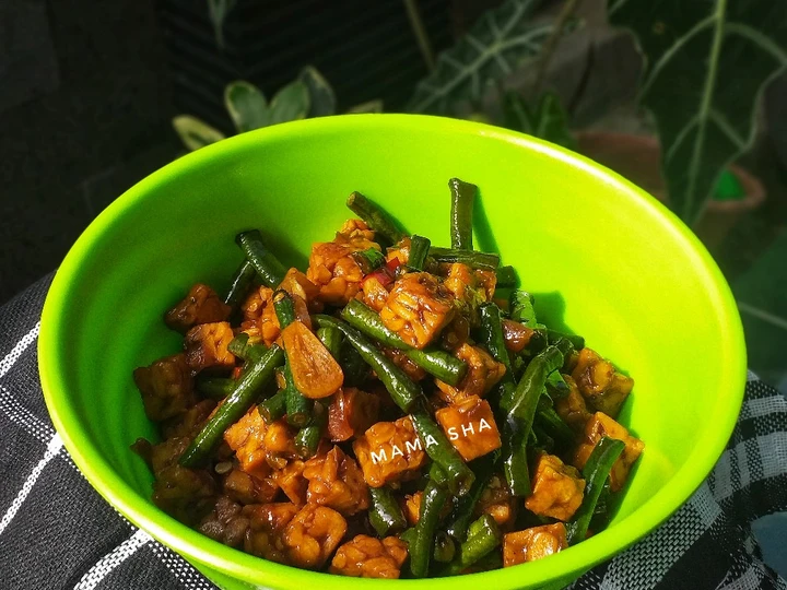 Langkah Mudah untuk Membuat Resep Tumis tempe kacang panjang yang Lezat Anti Ribet, Mantap Sekali