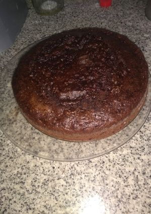 Una foto de Torta de avena y chocolate