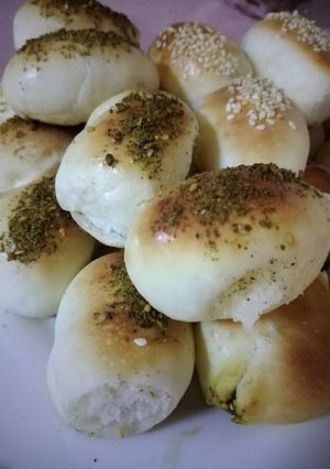 صورة لوصفة فطاير جبن وزعتر 😍
