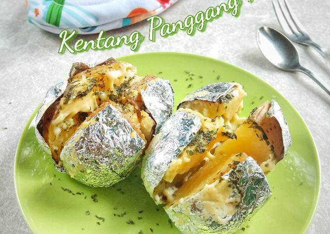 Resep Kentang Panggang Keju Oleh Sari Utami Kimdonghwa Cookpad