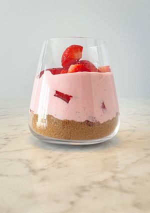 Foto de Cheesecake saudável de Morango #morango