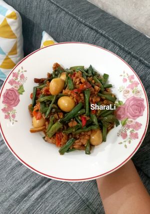 Foto resep 119. Tumis Kacang Panjang Favorit Resep Mamak