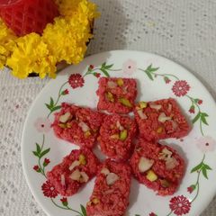 Beetroot Kalakand A picture of Beetroot Kalakand.