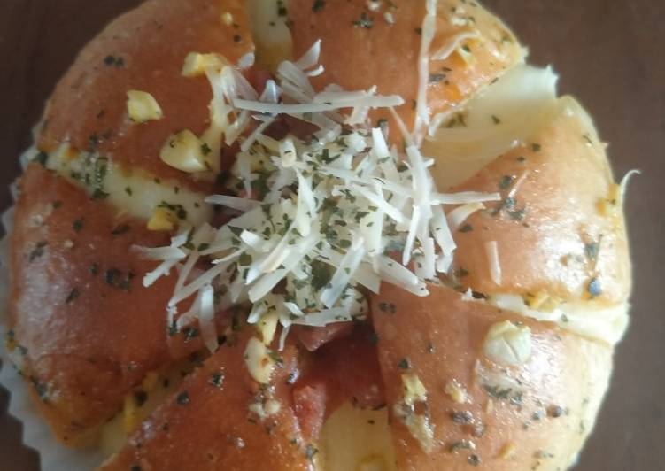 Resep Korean garlic cheese bread Anti Gagal