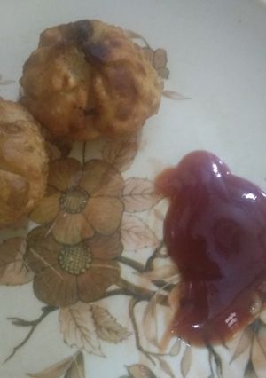 A picture of Fried Maggi Momos.