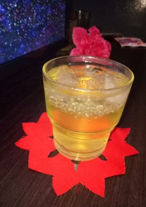 Foto resep Es Madu Water Lemon