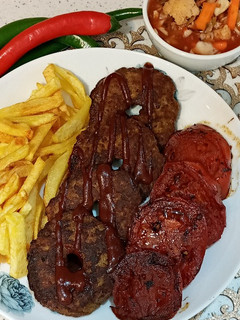عکسی از دستور شامی کباب