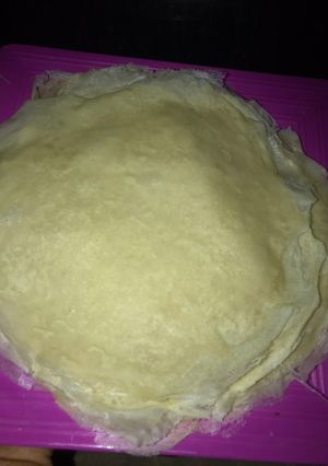 A picture of Homemade wraps.