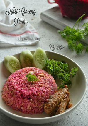 Foto resep Nasi goreng pink