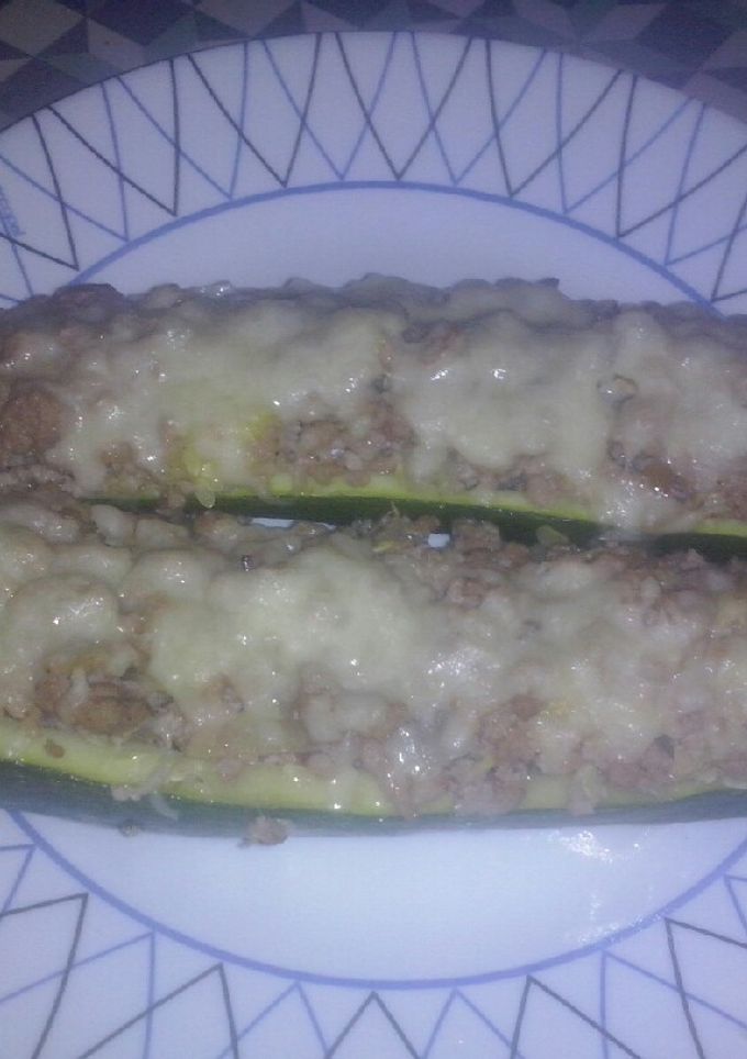 Una foto de Calabacines rellenos