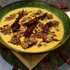 Punjabi Kadhi Pakora A picture of Punjabi Kadhi Pakora.