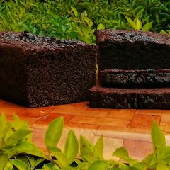 A picture of Gluten Free Wimbi(Millet) Chocolate Cake.