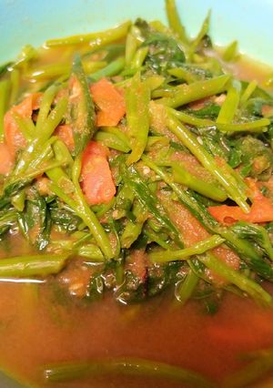 Foto resep Kangkung tumis terasi