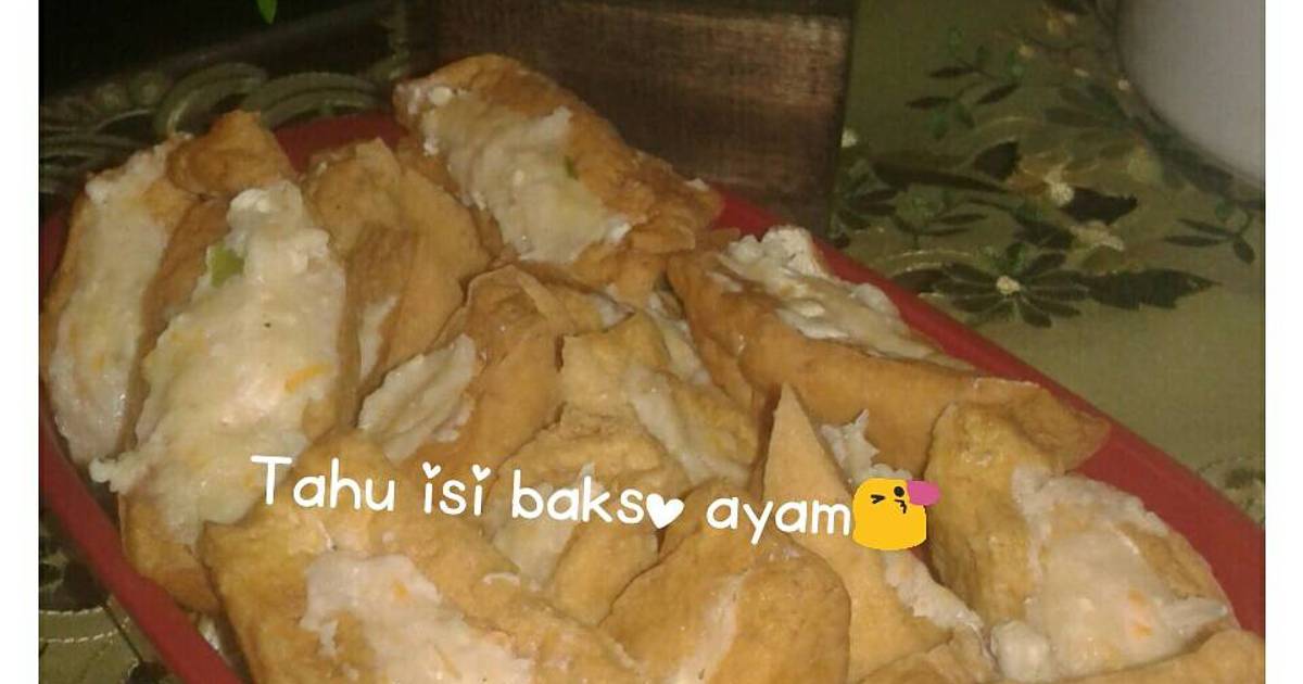  Resep  Tahu  isi  bakso  ayam  oleh Aah Rohimatul Barokah Cookpad