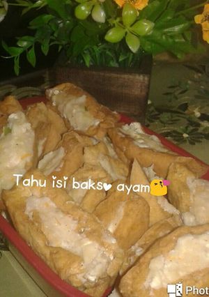 Foto resep Tahu isi bakso ayam