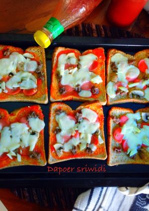 Foto resep Pizza roti gandum